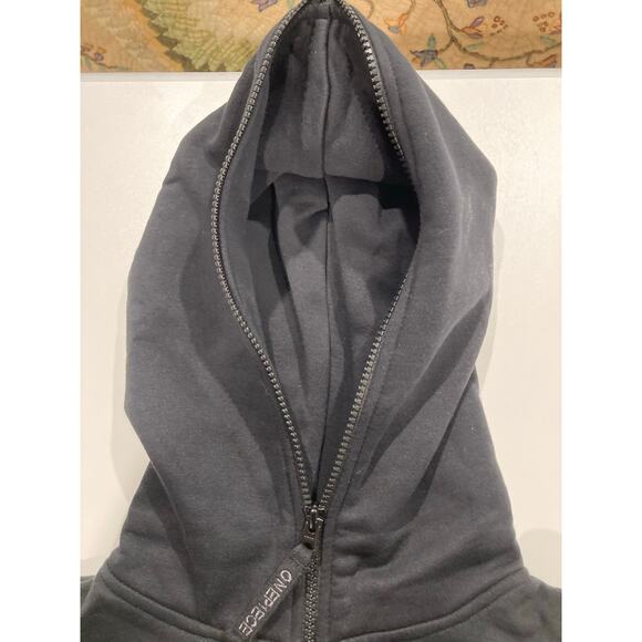 OnePiece Norwegian Original Jumpsuit Hood Long Sleeve Pockets Zip Black XS NWOT - Picture 9 of 11